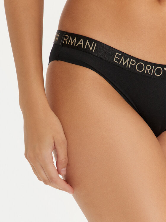 Emporio Armani Underwear Emporio Armani Underwear 2er-Set klassische Damenslips 163334 4F235 00020 Schwarz