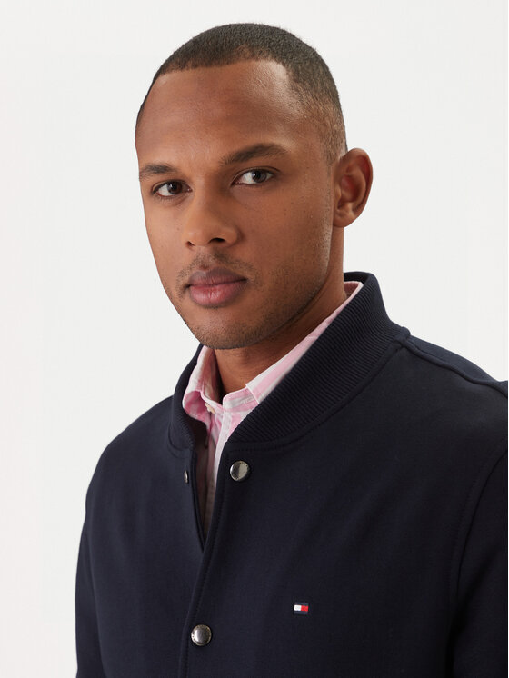 Tommy Hilfiger Tommy Hilfiger Bundy bomber Essential MW0MW42470 Tmavomodrá Regular Fit