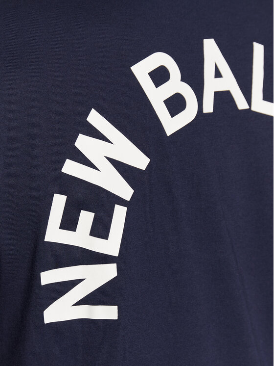 New Balance T-Shirt Classic Arch MT11985 Dunkelblau Athletic Fit 