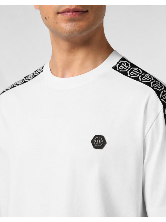 PHILIPP PLEIN PHILIPP PLEIN T-Shirt 32813 Bílá Regular Fit