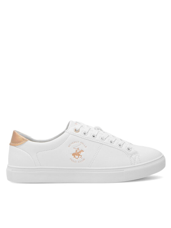 Damskie Sneakersy Beverly Hills Polo Club, Rozmiar 38, Białe, W-VSS24013