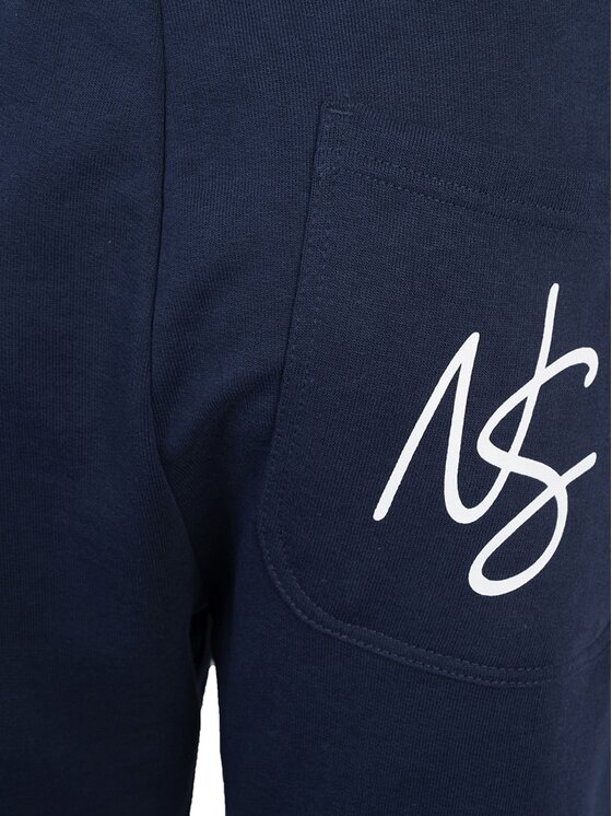 North Sails North Sails Kalhoty z materiálu 90 3204 000 | Sweatpant W Tmavomodrá Regular Fit