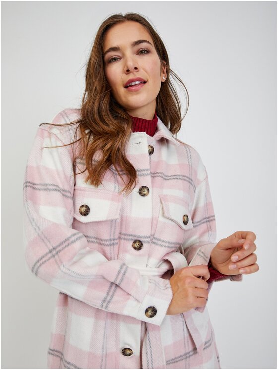 Orsay Orsay Kurtka przejściowa 482399-352000__36 Różowy Regular Fit