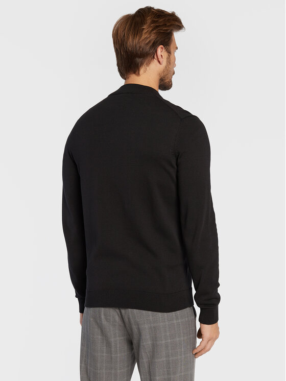 HUGO Hugo Sweter San Jaque-C 50474809 Czarny Regular Fit