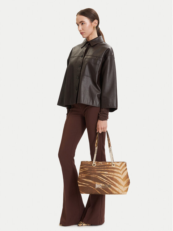 Just Cavalli Just Cavalli Geantă 80RA4BB9 ZSA85 Maro