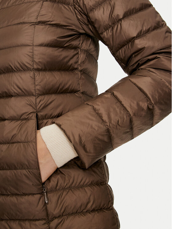 Jott Jott Kurtka puchowa P000WDOW02-808_S Brązowy Regular Fit