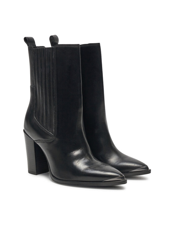 Bronx Bronx Botki New-Americana 34322-A Czarny
