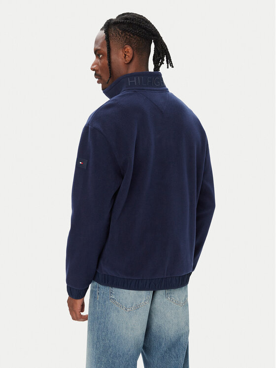 Tommy Hilfiger Tommy Hilfiger Полар MW0MW44679 Тъмносин Regular Fit