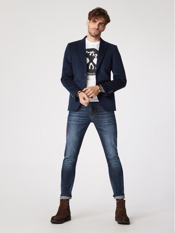 Giacca da abito Bruce Blu scuro Regular Fit