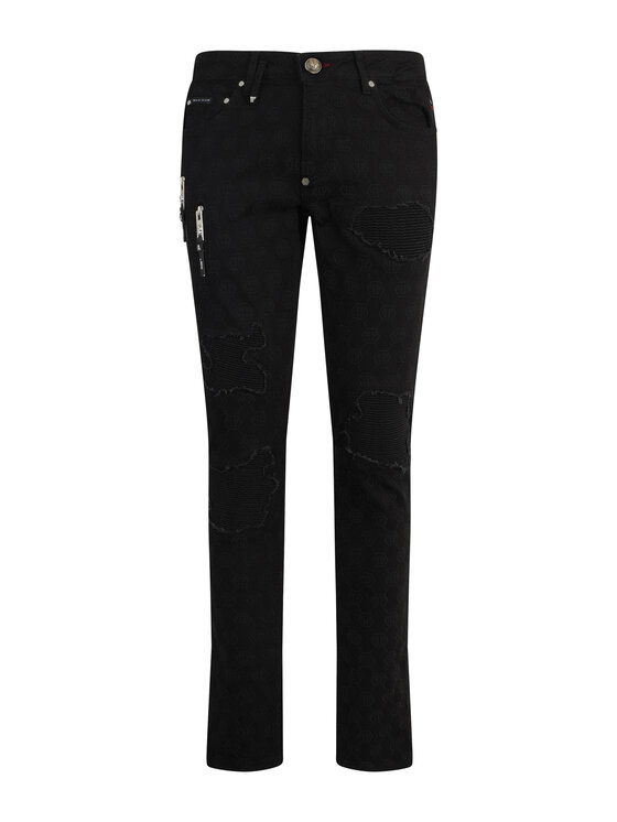 PHILIPP PLEIN PHILIPP PLEIN Jeansy 30594 Czarny Skinny Fit