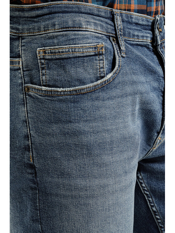 Cross Jeans Cross Jeans Jeansy E 185-241 Niebieski Slim Leg