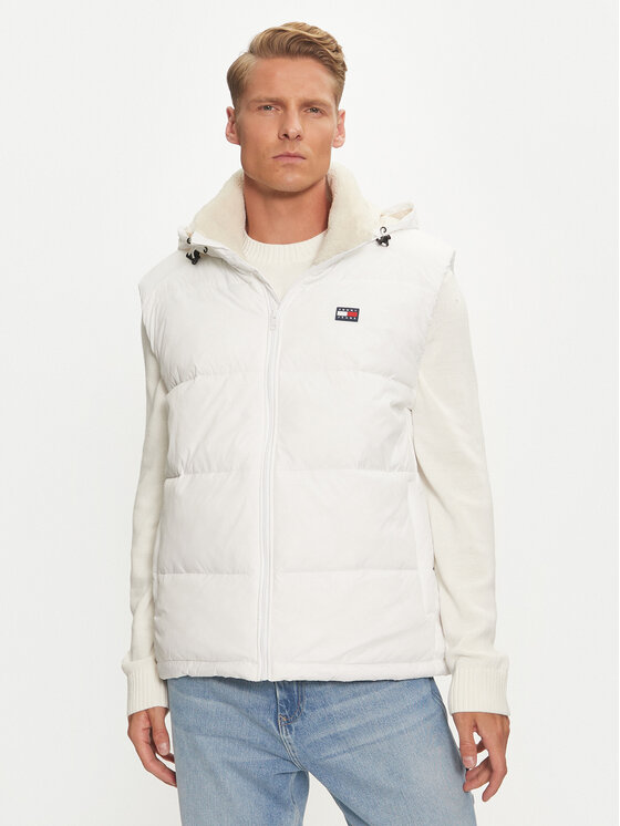 Tommy Jeans Tommy Jeans Liemenė DM0DM19632 Balta Regular Fit
