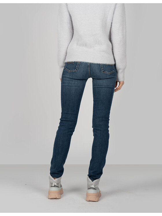 Trussardi Trussardi Jeansy 56J00000 1T001531C005 Tmavomodrá Slim Fit