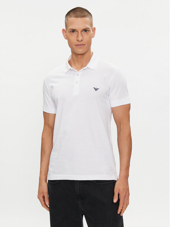 Emporio Armani Underwear Polokošeľa 211804 4R482 00010 Biela Regular Fit