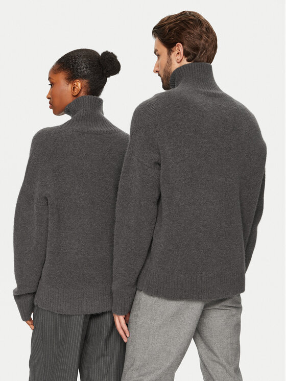 AMI Paris AMI Paris Dolcevita UKS425.KN0032 Grigio Relaxed Fit