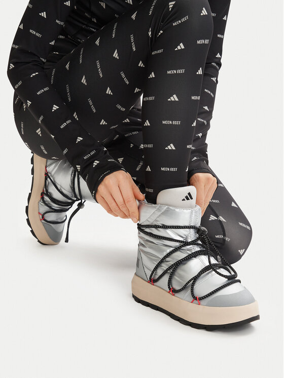 adidas adidas Čizme za snijeg Moon Boot Ace JQ7849 Srebrna
