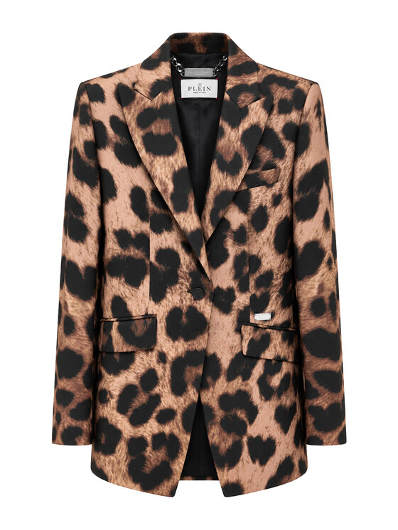 PHILIPP PLEIN PHILIPP PLEIN Sako 31571 Hnedá Loose Fit