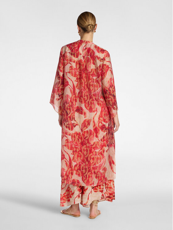 Elena Mirò Elena Mirò Camicia 7079P000289N001 Rosso Regular Fit