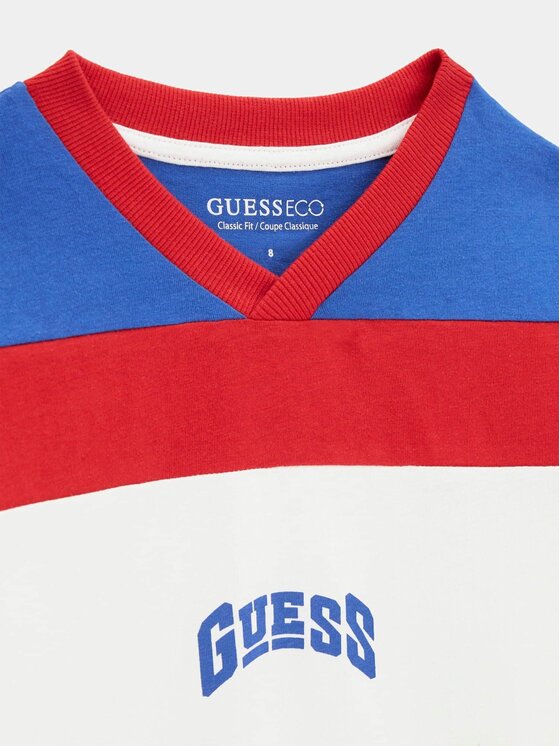 Guess Kids Guess Kids T-Shirt 183040 Biały Classic Fit