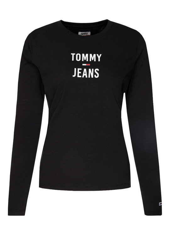 Tommy Jeans Tommy Jeans Μπλουζάκι Tjw Square DW0DW07159 Μαύρο Regular Fit