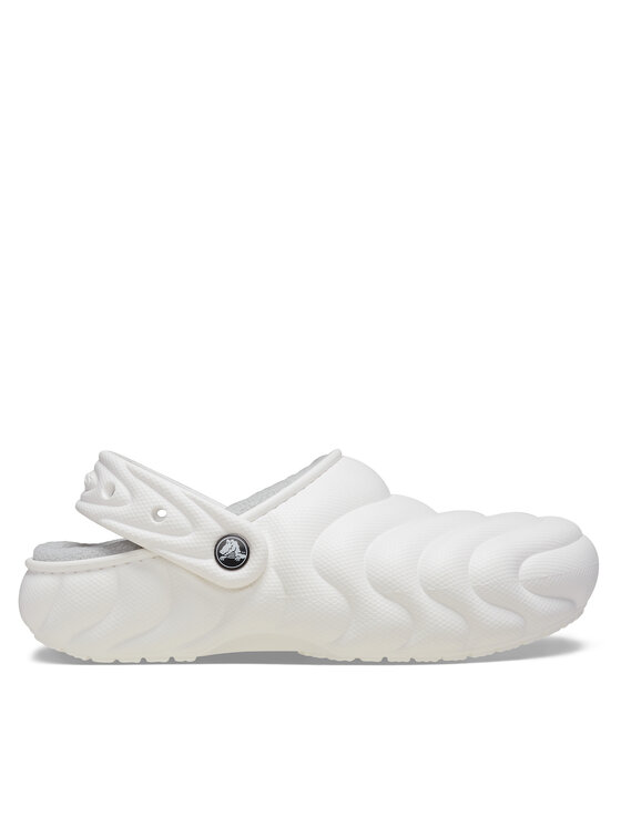 Crocs Šľapky Classic Lined Overpuff Clog 210059 Biela