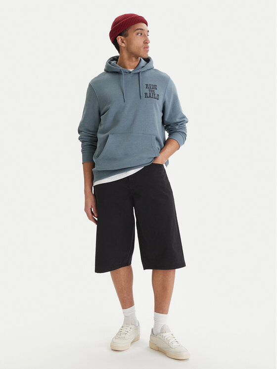 Element Element Μπλούζα Timber On Track Po ELYSF00316 Μπλε Regular Fit