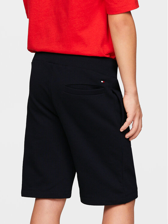 Tommy Hilfiger Tommy Hilfiger Pantaloncini sportivi Essential KB0KB08984 D Blu scuro Regular Fit