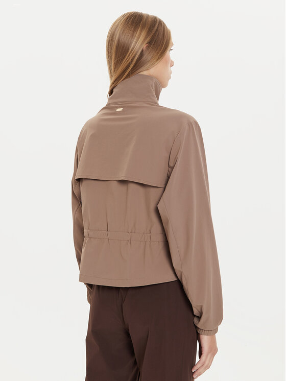 Athlecia Athlecia Neperpučiama striukė Hero V2 W EA243348 Ruda Regular Fit