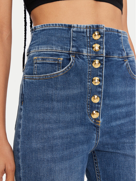 Elisabetta Franchi Elisabetta Franchi Jeans hlače PJ-66S-46E2-V390 Modra Regular Fit