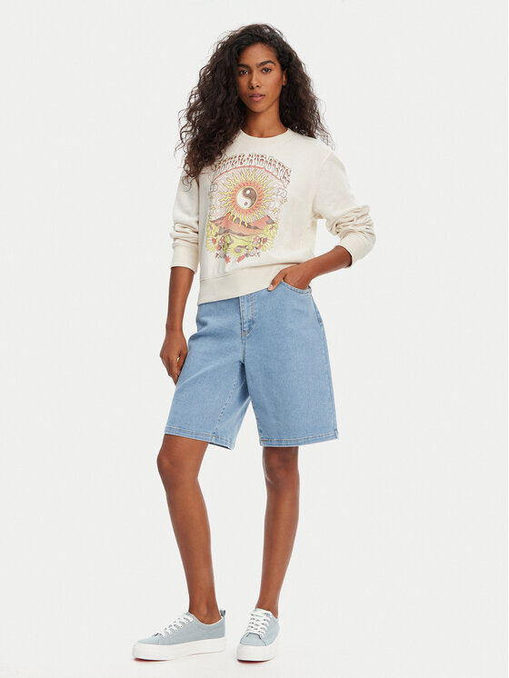 Billabong Billabong Džemperis Balanced EBJSF00171 Écru Relaxed Fit