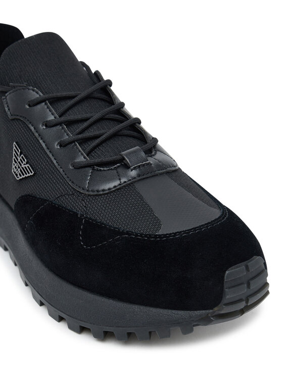 Emporio Armani Emporio Armani Sneakersy EM003739 AF19724 MC005 Čierna
