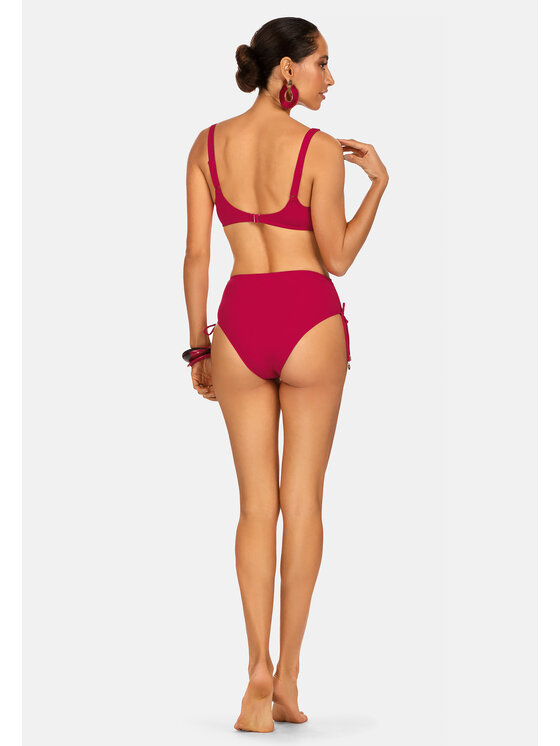 Feba Feba Dół od bikini FD90 Czerwony