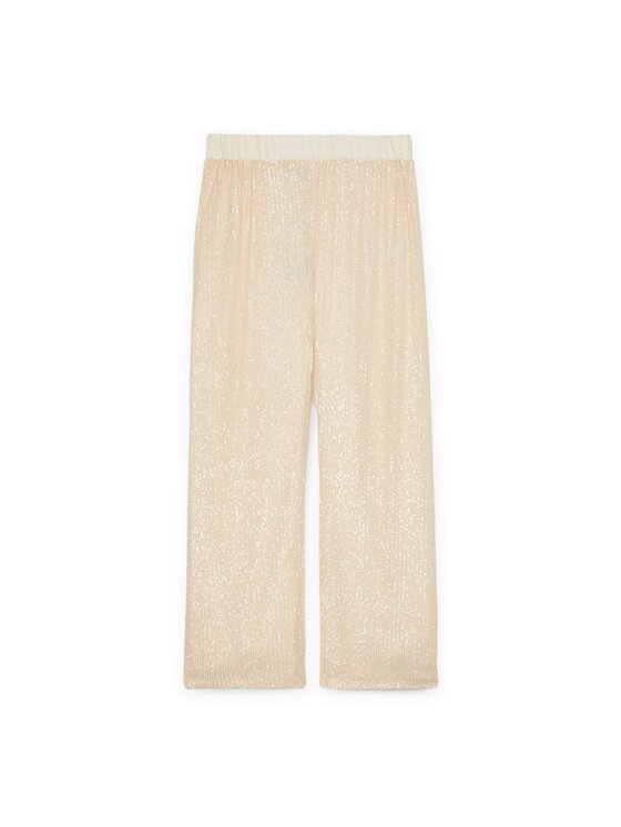 Fiorella Rubino Fiorella Rubino Pantaloni di tessuto P184L002210N011 Écru Regular Fit