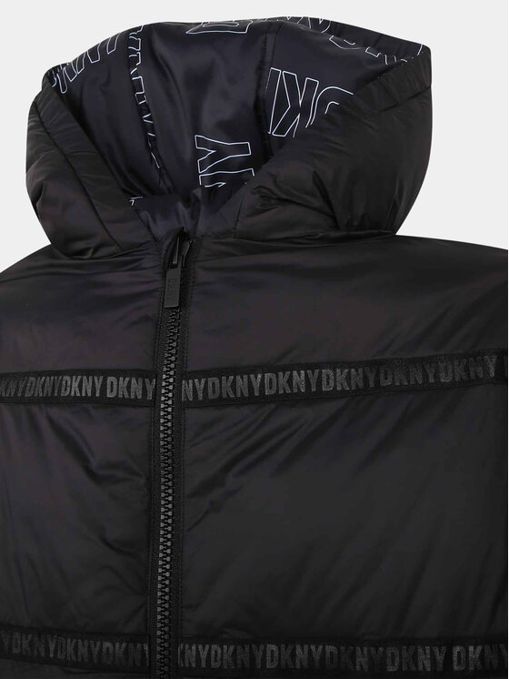DKNY DKNY Μπουφάν χειμωνιάτικο D36687 S Μαύρο Regular Fit