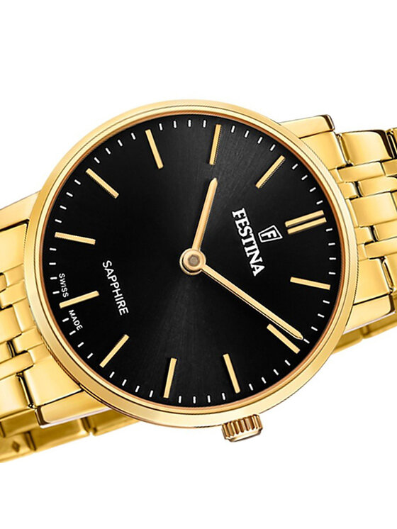 Festina Festina Zegarek F20048-4 Złoty