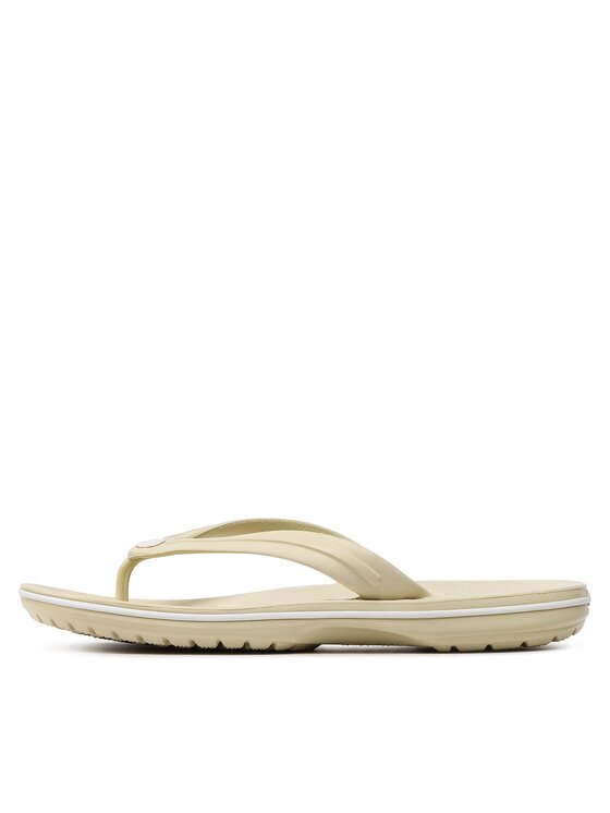 Crocs Crocs Джапанки Crocband Flip 11033 Бежов