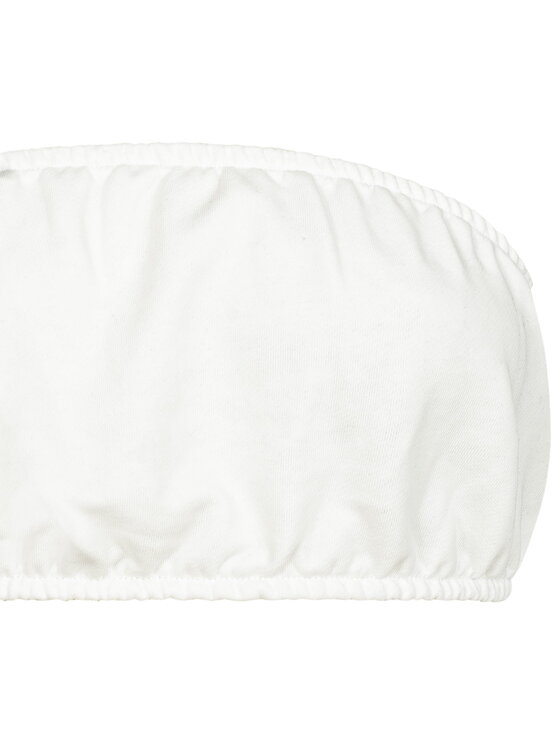 MissDenim MissDenim Top Bandana Biały Cropped Fit