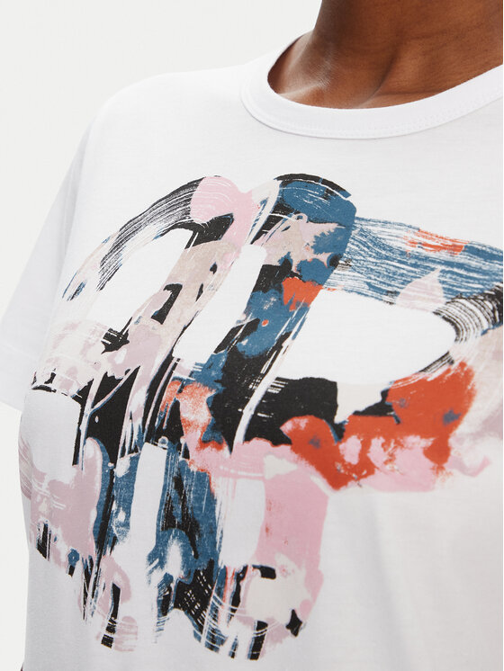 Munthe Munthe T-shirt Prato 252110425260 Bijela Regular Fit