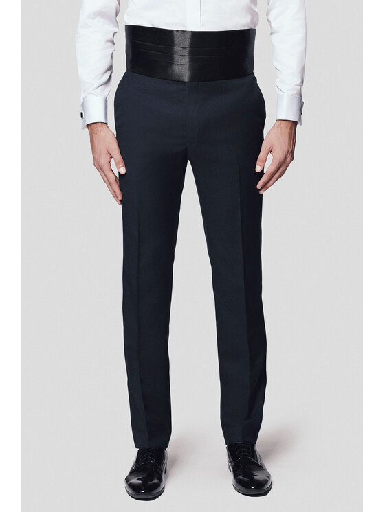 Lancerto Lancerto Garnitur Arlington GA001124000008 Granatowy Slim Fit