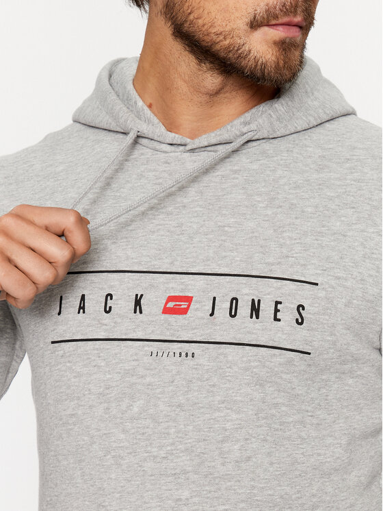 Jack&Jones Jack&Jones Суитшърт 12235460 Сив Regular Fit