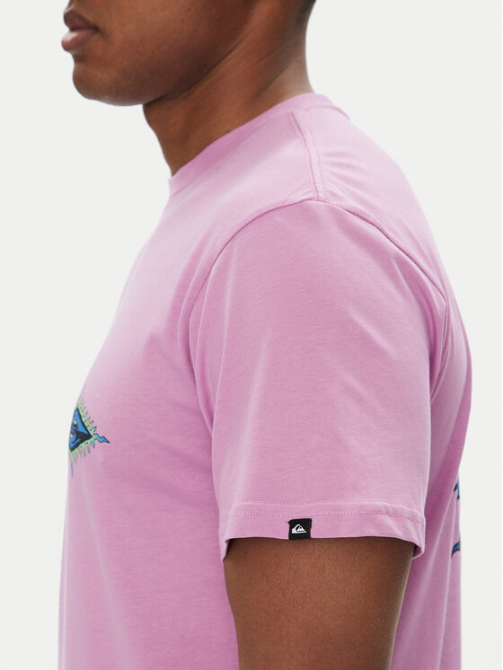 Quiksilver Quiksilver Тишърт Ev Beach Blast EQYZT08046 Виолетов Regular Fit