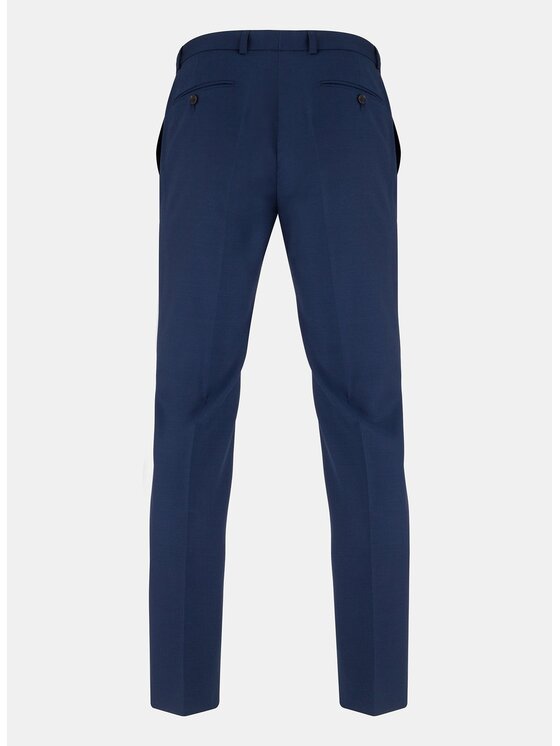 Pako Lorente Pako Lorente Spodnie garniturowe P00WB-6G-314 Niebieski Slim Fit