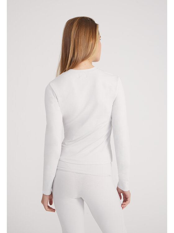 Style Republic Style Republic T-Shirt Long Sleeve T-Shirt Szary Curvy Fit