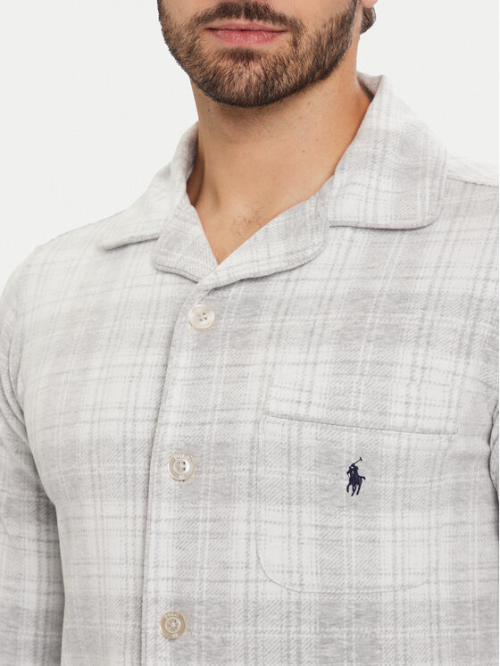 Polo Ralph Lauren Polo Ralph Lauren Pižama 714P01952001 Siva Regular Fit