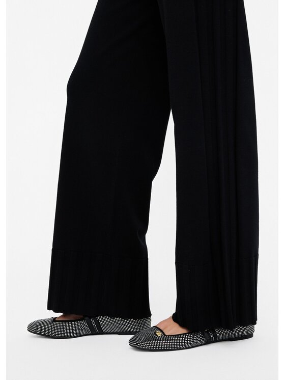 Liu Jo Liu Jo Pantaloni di tessuto TF5207MS63L22222 Nero Regular Fit