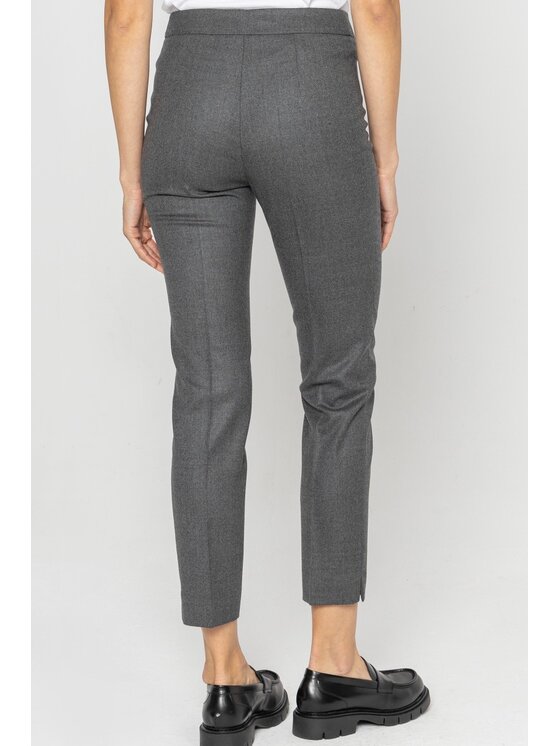Deni Cler Milano Deni Cler Milano Spodnie materiałowe W-DC-5282-D5-E7-80-1 Szary Slim Fit