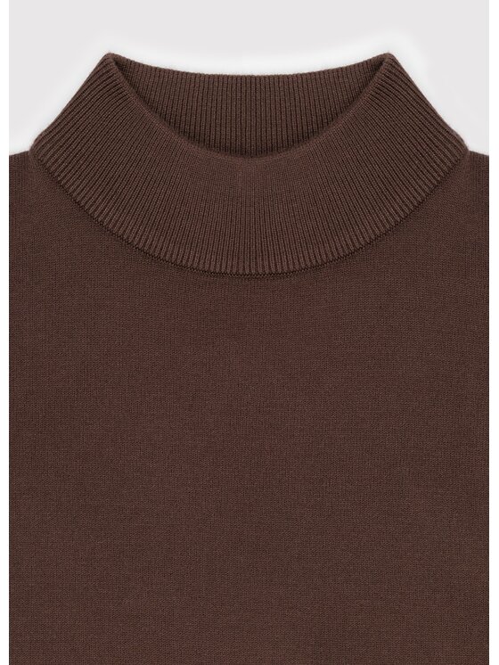 Pako Lorente Pako Lorente Sweter P26WN-2X-015 Brązowy Classic Fit