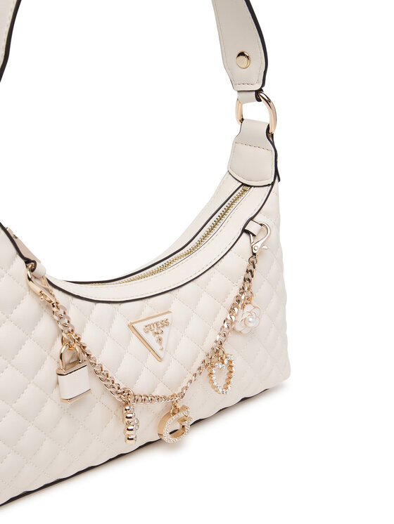 Guess Guess Handtasche Everlee HWEG86 79180 Écru