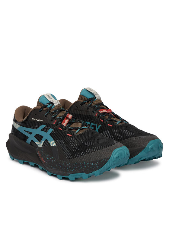 Asics Asics Маратонки за бягане Trabuco 14 Gtx 1011C165 Черен