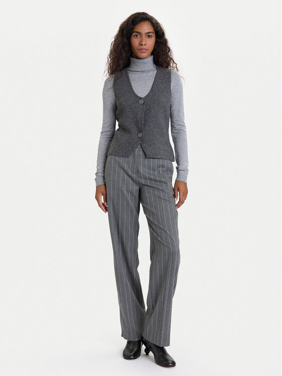 Vero Moda Vero Moda Vestă elegantă Brisa 10334682 Gri Regular Fit